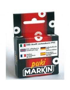 Dispenser Da 500 Salvabuchi Adesivi Trasparente - X260PUKIT Markin - 1