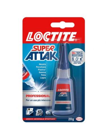 Colla Super Attak 20Gr Professional - 2048075 Loctite - 1