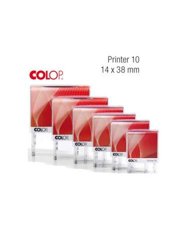 Timbro Printer 10 G7 Autoinchiostrante 10X27Mm 3 Righe Colop - PR 10 G7 BI Colop - 1