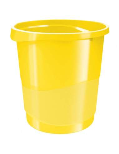 Cestino Gettacarte Europost Giallo Vivida 14Lt Esselte - 623946 Esselte - 1