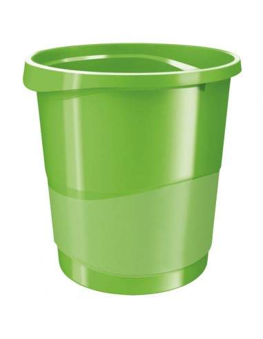 Cestino Gettacarte Europost Verde Vivida 14Lt Esselte - 623950 Esselte - 1