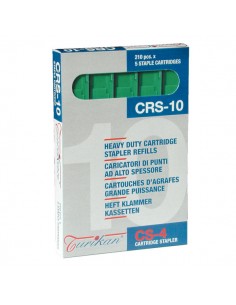 Conf. 5 Caricatori Da 210 Punti Crs-10 Mm Verde (Fino A 55 Fogli) Turikan - 0023 Iternet - 1