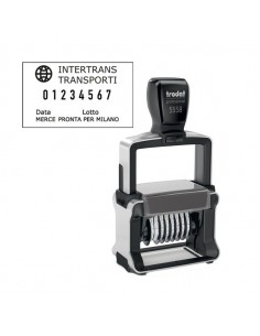 Timbro Professional 4.0 5558/Pl Numeratore 8 Colonne 5Mm Autoinch. Trodat - 120204 Trodat - 1