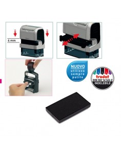 Blister Da 3 Tamponi 6/4931 Nero Trodat - 35059 Trodat - 1