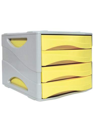 Cassettiera Keep Colour Pastel Giallo Arda - 15P4PPASG Arda - 1