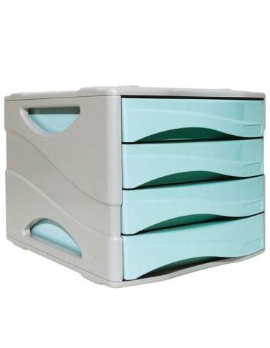 Cassettiera Keep Colour Pastel Azzurro Arda - 15P4PPASBL Arda - 1