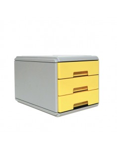 Mini Cassettiera Keep Colour Pastel Giallo Arda - 19P3PPASG Arda - 1