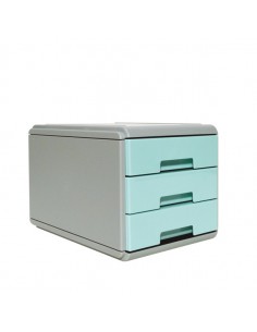 cassettiera impilabile con 2 cassetti SMART-BOX ALLISON HAN 1120-80 colore: lime green 