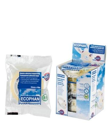 Nastro Adesivo Ecophan 19Mmx10Mt In Caramella Eurocel - 001416197 - (conf. 24) Eurocel - 1