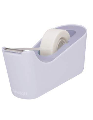 Dispenser Da Tavolo C18 Lavanda+1 Rotolo Di Nastro Adesivo Scotch® Magic™ 19X33 - 7100180401 Scotch - 1