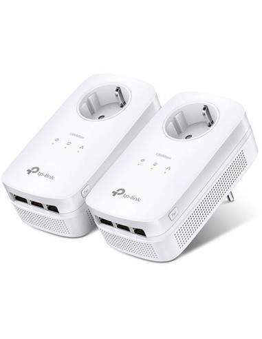 Starter Kit Powerline AV1200 con 3 porte Gigabit Tp-Link - 1