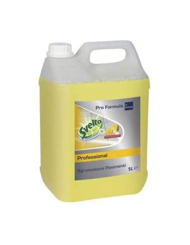 Sgrassatore pavimenti professionale fragranza limone Svelto 5 L giallo 7514364 Svelto - 1