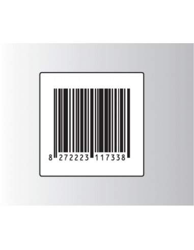 Rt. 500 Etichette Antitaccheggio - f.to 30x30 mm - disat. - 8,20MHz - falso barcode (ordine minimo 4 rt.)  - 1