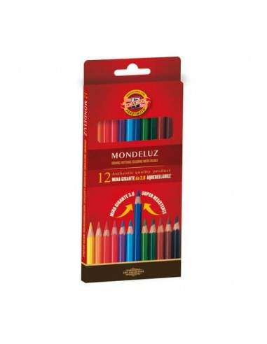 Astuccio matite multicolore KOH-I-NOOR legno di cedro 12 matite - H2139N Koh-i-noor - 1
