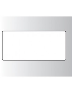 Rt. 500 Etichette Antitaccheggio - f.to 50x23 mm - disat. - 8,20MHz - bianca (ordine minimo 4 rt.)  - 1