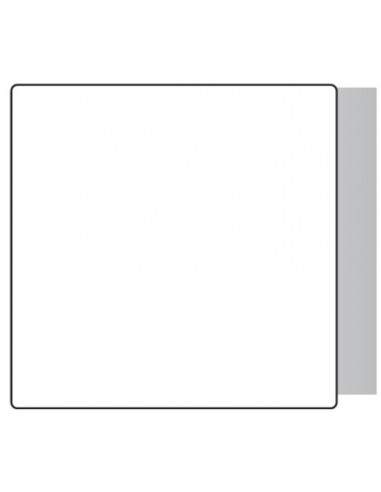 Rt. 500 Etichette Antitaccheggio - f.to 50x50 mm - disat. - 8,20MHz - bianca (ordine minimo 4 rt.)  - 1