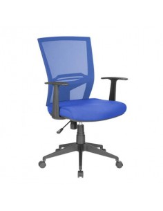 Sedia operativa rete Serena Group New Orleans in tessuto e rete tecnica blu H4056B Serena Group - 1