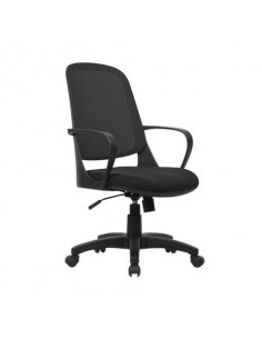 Sedia operativa rete Serena Group Washington in tessuto e rete tecnica nero - H4069K Serena Group - 1