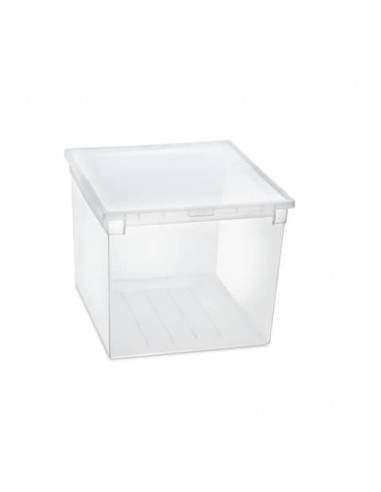 Contenitore multiuso TERRY Light Box 52 XXL 50 lt. trasparente 1002677 Coccoina - 1