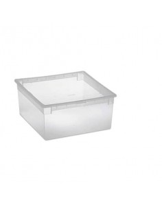 Contenitore multiuso TERRY Light L 23 lt. trasparente 1001380 Coccoina - 1