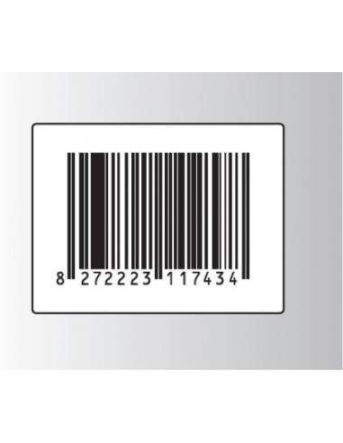 Rt. 500 Etichette Antitaccheggio - f.to 40x30 mm - disat. - 8,20MHz - falso barcode (ordine minimo 4 rt.)  - 2