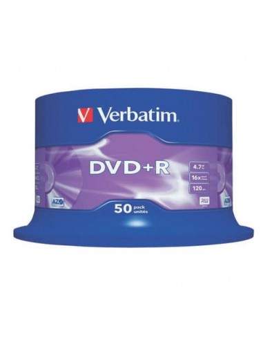 DVD+R Verbatim 16x 4,7 GB  in confezione da 50 dvd - 43550 Verbatim - 1