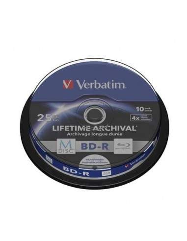 Blu-Ray BD-RE M-Disk Verbatim 25 GB  in confezione da 10 blue-ray - 43825 Verbatim - 1