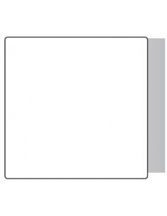 Rt. 500 Etichette Antitaccheggio - f.to 50x50 mm - disat. - 8,20MHz - bianca (ordine minimo 4 rt.)  - 1 2