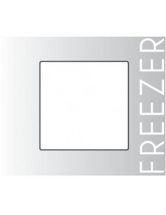 Rt. 500 Etichette Antitaccheggio - f.to 50x50 mm - disat. - 8,20MHz - bianca - FREEZER (ordine minimo 4 rt.)  - 1