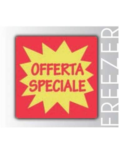 Rt. 500 Etichette Antitaccheggio - f.to 40x40 mm - disat. - 8,20MHz - Offerta Speciale - FREEZER (ordine minimo 4 rt.)  - 1