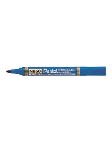 Marcatore permanente Pentel N850 punta conica 4.5 mm blu N850-CE Pentel - 1