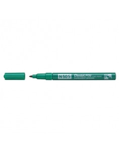 Marcatore permanente Pentel Pen N50S punta conica 3.8 mm verde N50S-D Pentel - 1