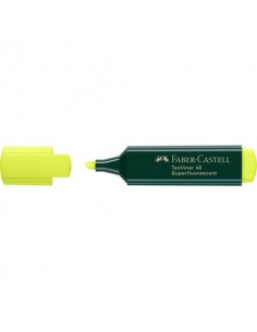 Evidenziatore Faber-Castell Textliner 48 Refill tratto 1-2-5 mm giallo fluo 154807 Faber Castell - 1