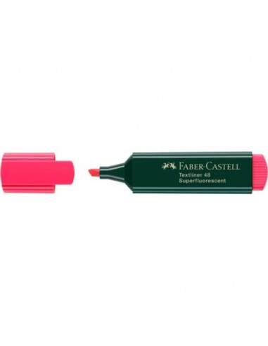 Evidenziatore Faber-Castell Textliner 48 Refill tratto 1-2-5 mm rosso 154821 Faber Castell - 1
