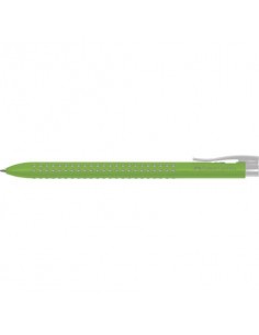 Penne a sfera a scatto Faber-Castell Grip 2022 tratto M verde chiaro 544666 Faber Castell - 1