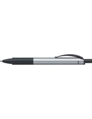 Penna a sfera a scatto Faber-Castell Basic M argento 143411 Faber Castell - 1