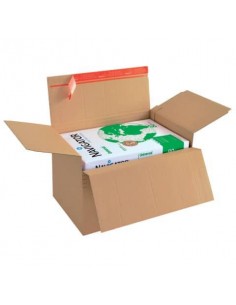 Scatola automontante ad altezza variabile ColomPac f.to 45x32,5x19-31 cm avana - CP 141.301 Colompac - 1