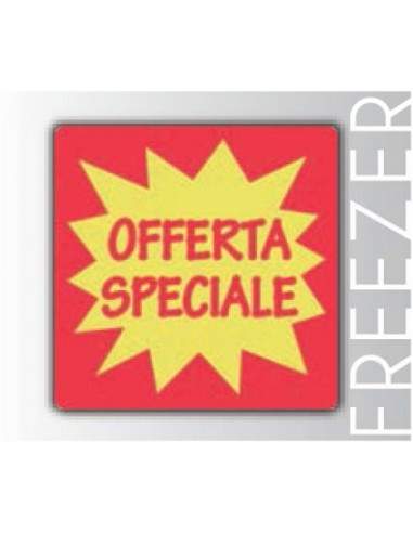 Rt. 500 Etichette Antitaccheggio - f.to 40x40 mm - disat. - 8,20MHz - Offerta Speciale - FREEZER (ordine minimo 4 rt.)  - 3