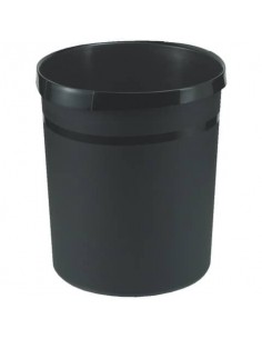 Cestino gettacarte GRIP 18L HAN in polipropilene con 2 impugnature nero 18190-13 HAN - 1