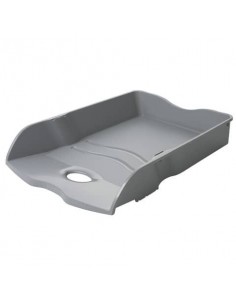 Vaschetta portacorrispondenza accatastabile RE-LOOP  A4/C4 HAN in polipropilene grigio scuro - 10298-991 HAN - 1