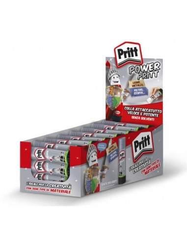 Colle stick e in pasta Pritt Power - extra forte bianco 2047915 Pritt - 1