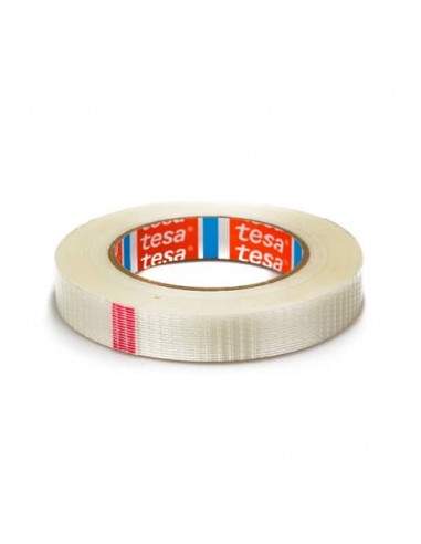 Nastri adesivi per la spedizione tesa mono-filament 250 N/cm trasp. rinforzato 19 mm x 50 m - 04591-00001-00 Tesa - 1