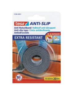 Nastro antisdrucciolo tesa Strisce Antiscivolo 10 mm x 60 cm nero conf. da 4 - 55586-00001-11 Tesa - 1
