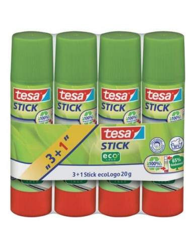 Colla universale tesa Stick® ecoLogo® 20 gr 3+1 GRATIS - 57088-00200-02 Tesa - 1