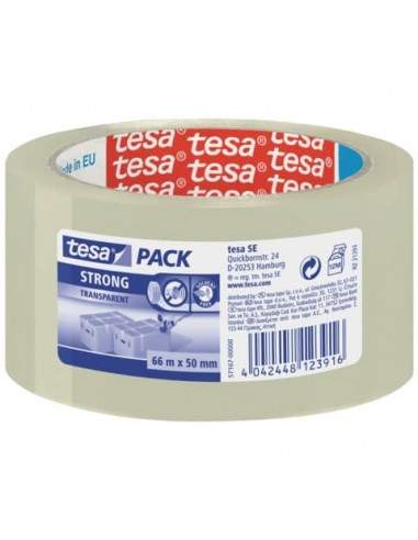 Nastri adesivi per la spedizione tesa tesapack® forte 50 mm x 66 m trasparente 57167-00000-05 Tesa - 1
