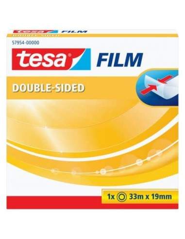 Nastri biadesivi tesa tesafilm® 19mm x 33m in scatolina trasparente 57954-00000-00 Tesa - 1
