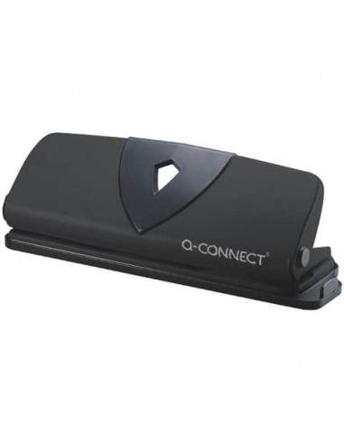 Perforatore a 4 fori Q-Connect nero 25 fogli KF01238 Q-CONNECT - 1