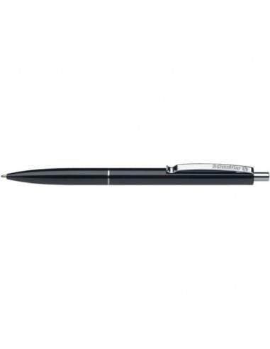 Penna a sfera a scatto Schneider K 15 ricaricabile tratto M nero Conf. 50 pezzi - 3081 Schneider - 1