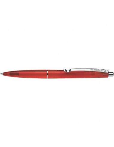 Penna a sfera a scatto Schneider K 20 Icy Colours ricaricabile tratto M rosso 132002 Schneider - 1