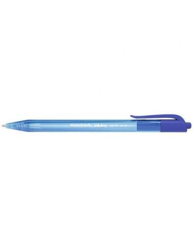 Penna a sfera a scatto Paper Mate Inkjoy 100 RT ULV M 1 mm blu S0957040  - 1